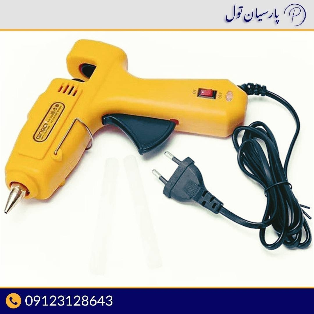 2_180036 دستگاه چسب حرارتی دینگ کی